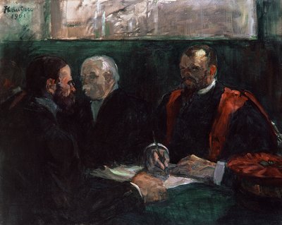 Examination at the Faculty of Medicine by Henri de Toulouse Lautrec